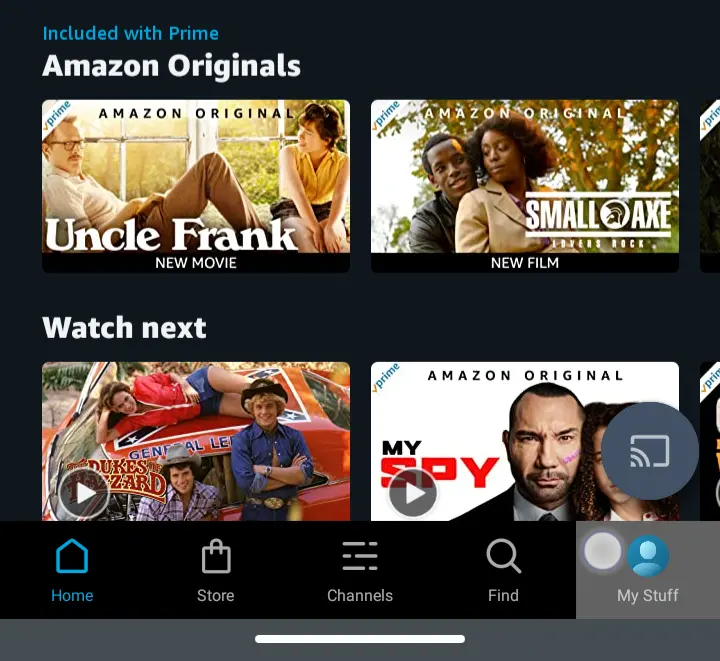 Amazon Prime Video Android Configures 1