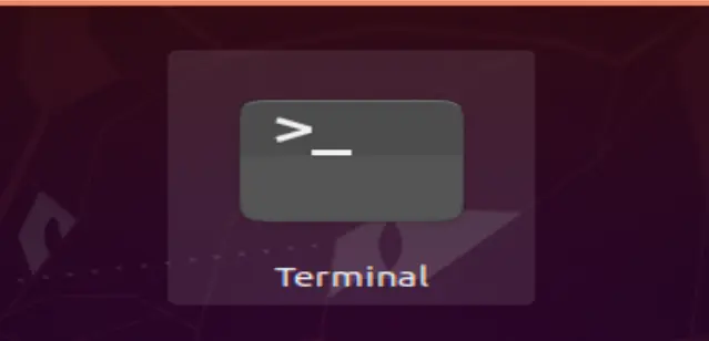 Aplicación de terminal de Linux