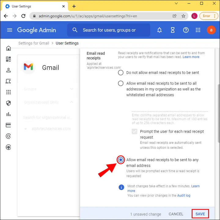 Como comprobar si se ha abierto un correo electronico de Gmail enviado 40