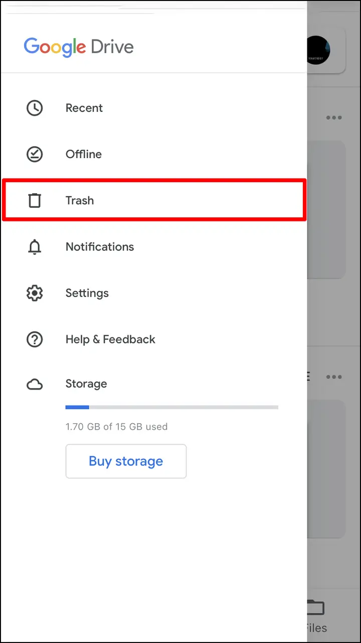 Como eliminar archivos de Google Drive 8