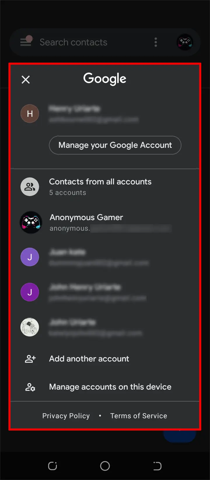 Como encontrar sus contactos en Gmail 12 2