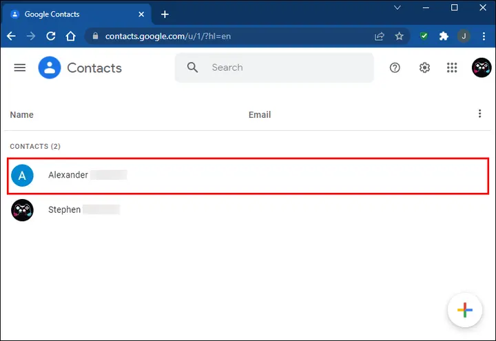 Como encontrar sus contactos en Gmail 21 3