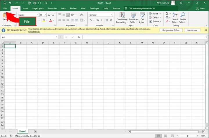 Como habilitar Macros en Excel en un Windows PC 10