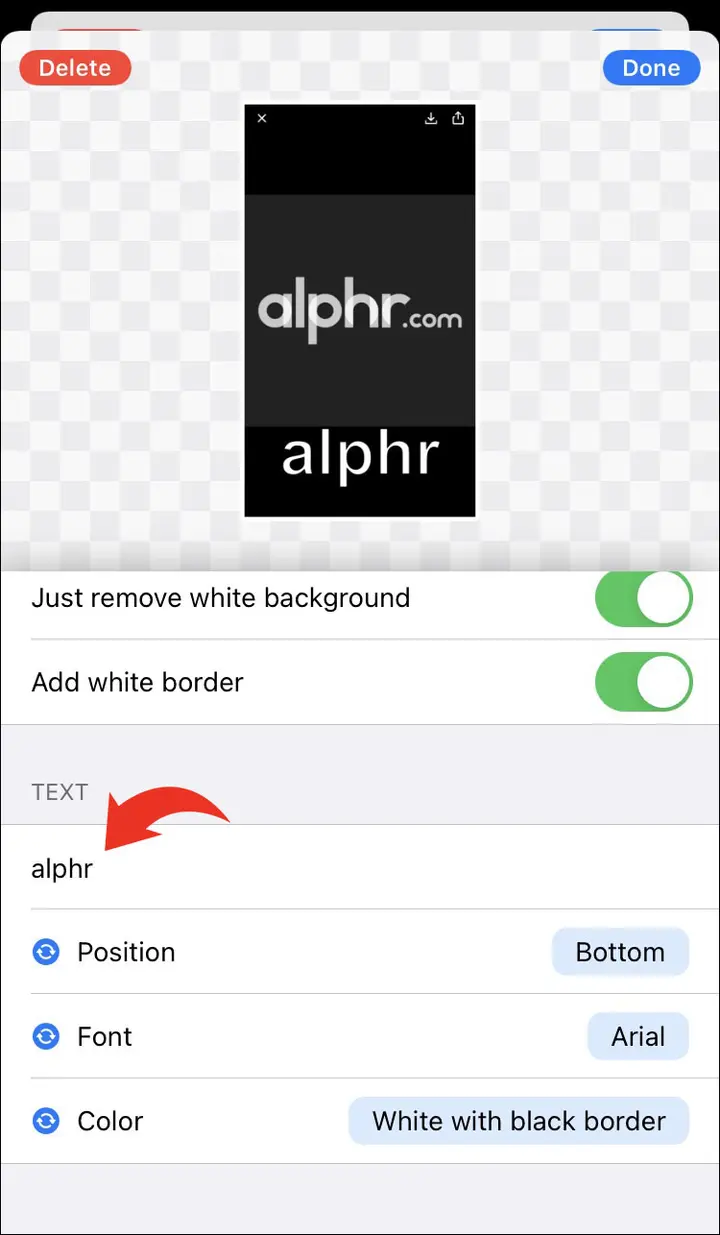 Como hacer pegatinas animadas en telegrama en un iPhone 3