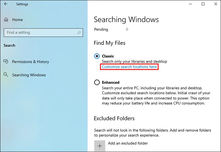 Como realizar una busqueda avanzada en Windows 10 15
