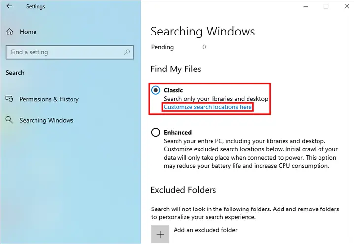 Como realizar una busqueda avanzada en Windows 10 16