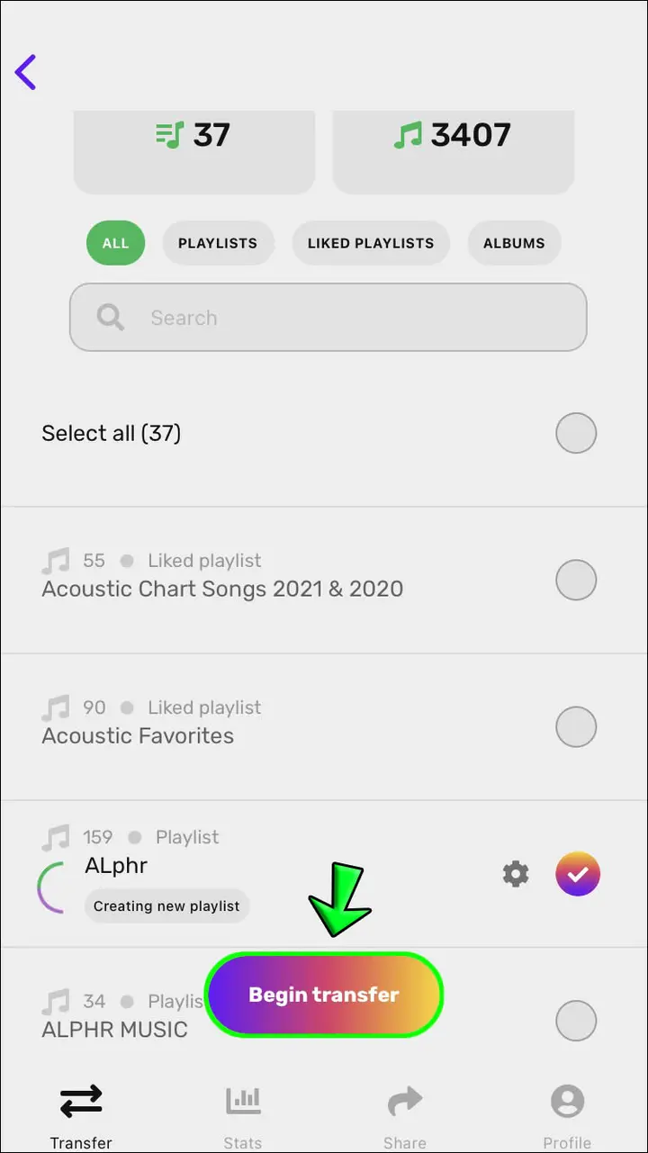 Convert Spotify PlayList to Apple Music online 7