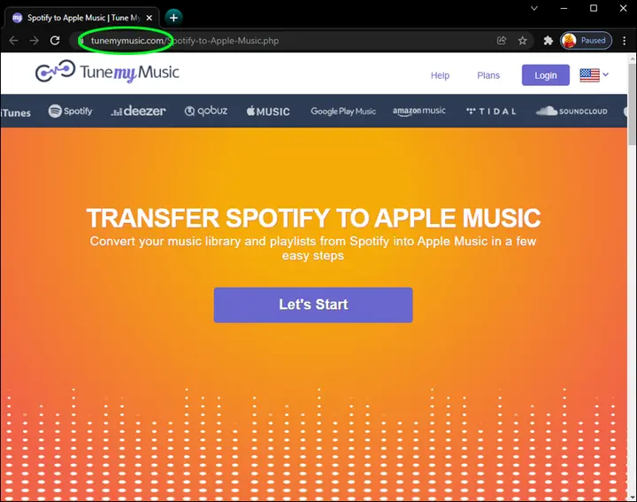 Convertir Lista de reproduccion de Spotify a Apple Music 01