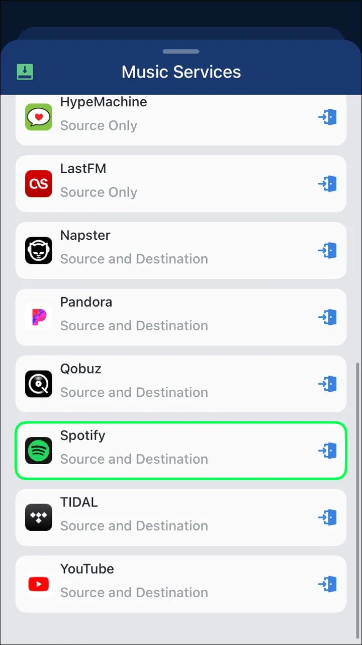 Convertir Lista de reproduccion de Spotify a Apple Music 4