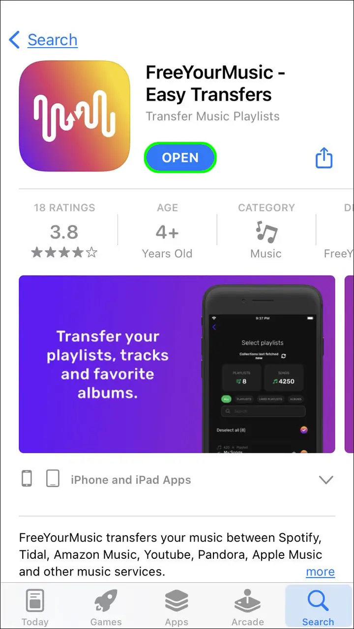 Convertir Lista de reproduccion de Spotify a Apple Music Online 1