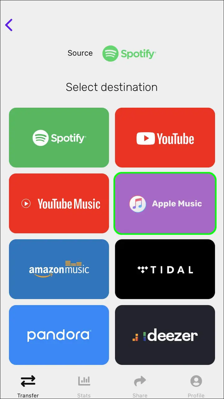 Convertir Lista de reproduccion de Spotify a Apple Music Online 5
