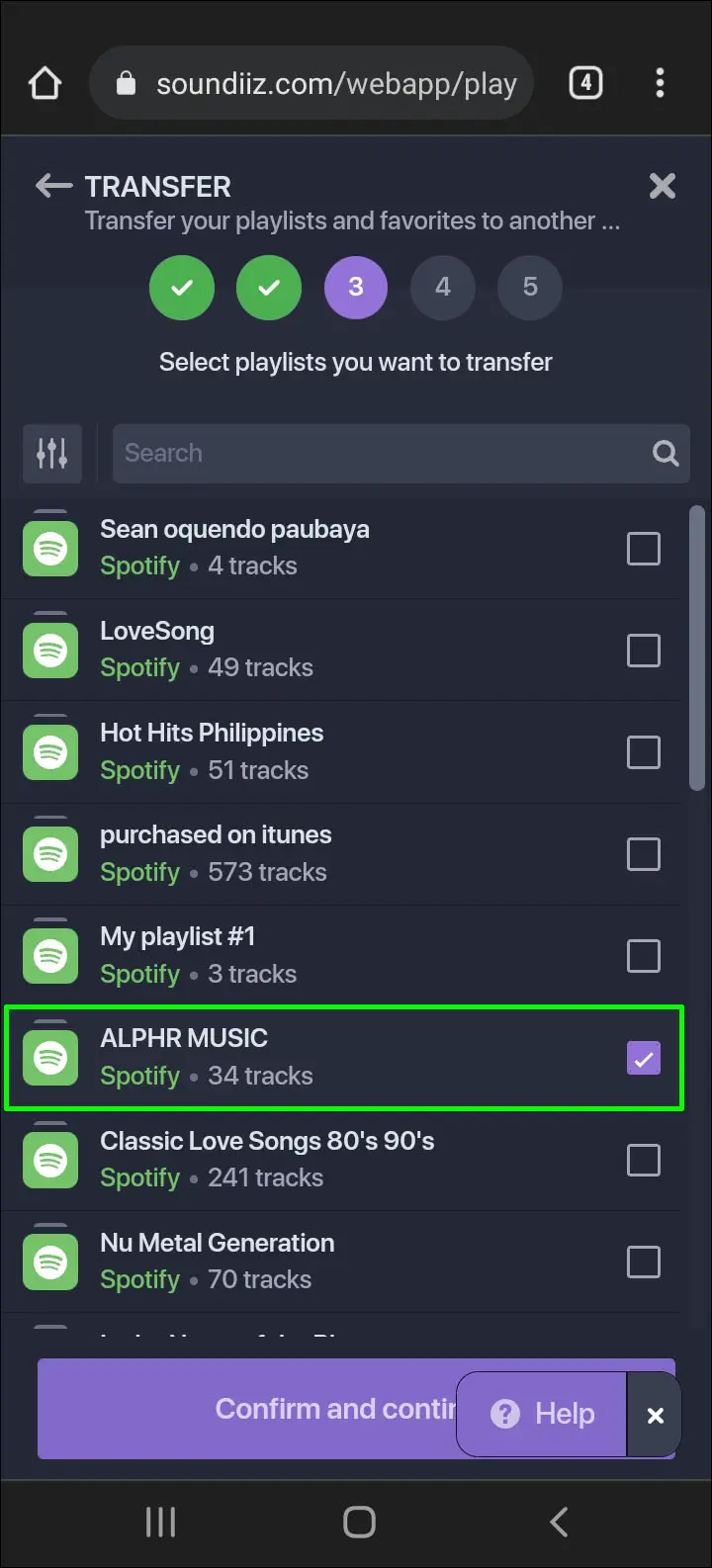 Convierte una lista de reproduccion de Spotify a Apple Music 7