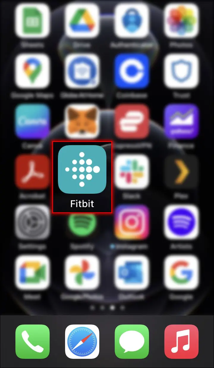 Fitbit Como cambiar el tiempo en un iPhone y iPad 1