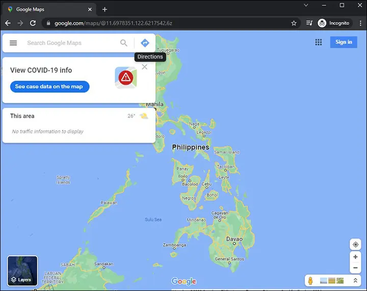 Google Maps no funciona en Chrome 3