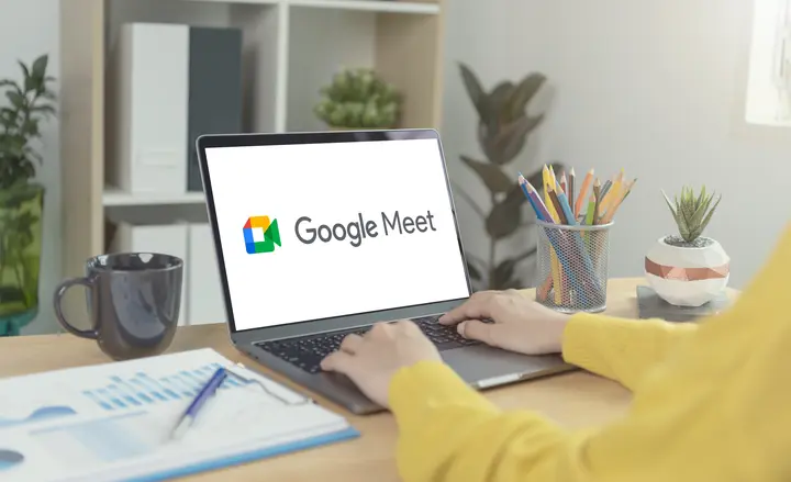 Cómo usar una pizarra en Google Meet