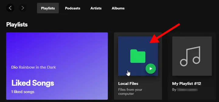 Spotify Windows Agregar archivos locales 07b