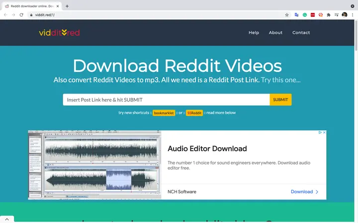 Viddit.red Capture Reddit video y audio 001