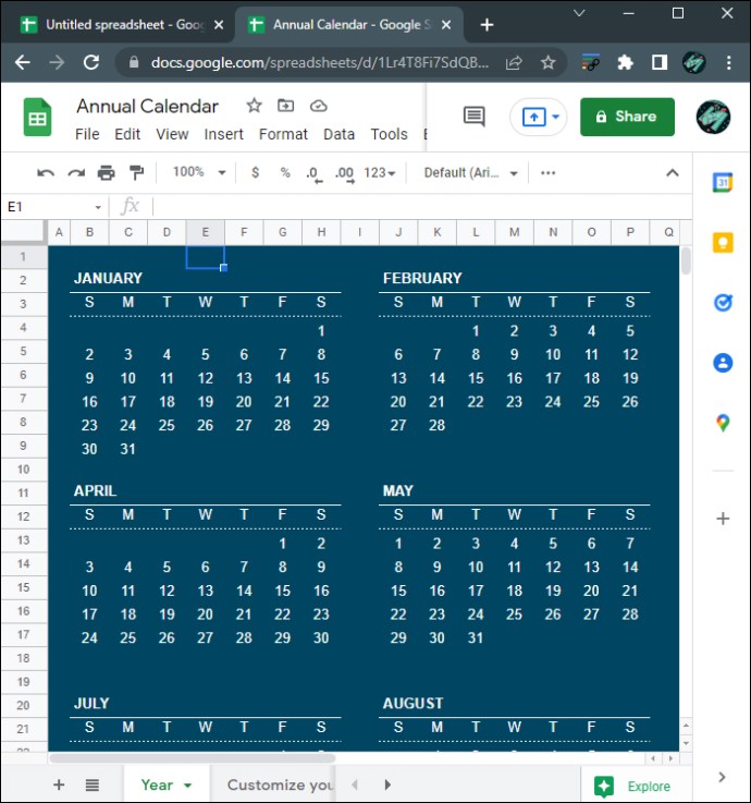 1650418061 313 Como crear un calendario en Google Sheets