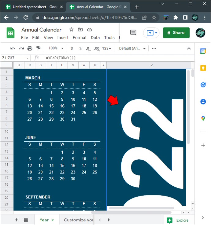 1650418061 912 Como crear un calendario en Google Sheets