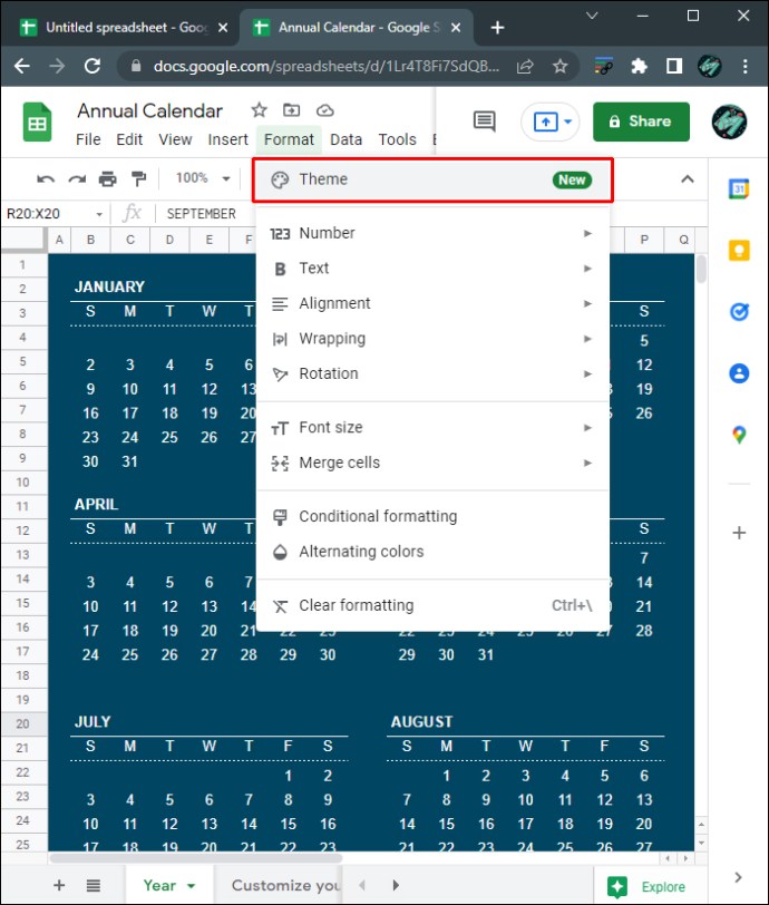 1650418062 104 Como crear un calendario en Google Sheets