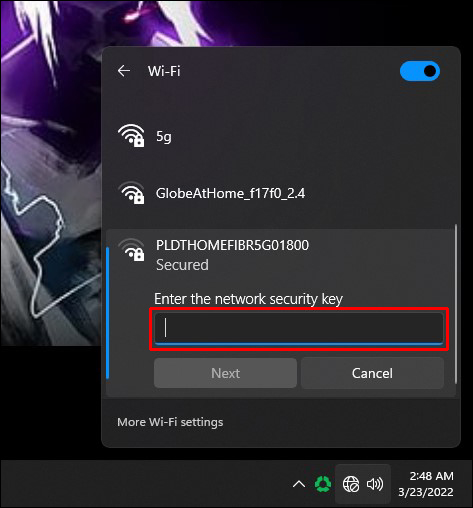 1650467636 29 Como conectarse a una red Wi Fi en Windows 11