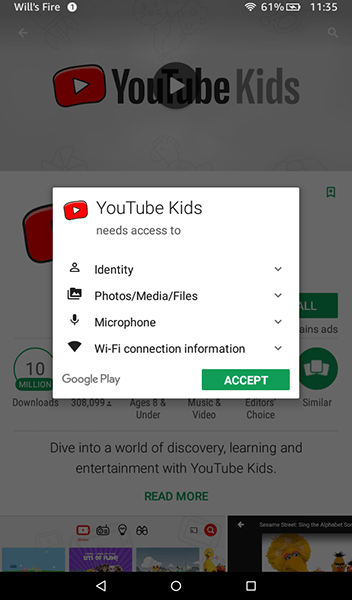 1650589069 736 Como instalar YouTube Kids en tu tableta Amazon Fire