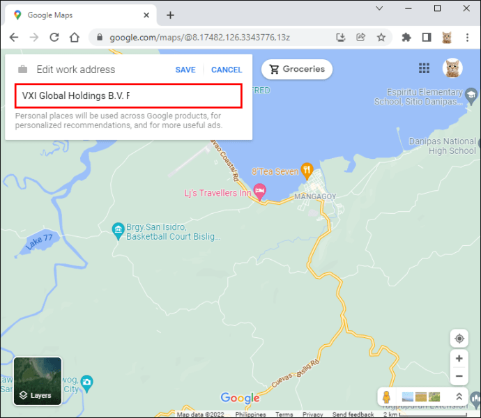 1650610143 517 Como cambiar la ubicacion del trabajo en Google Maps