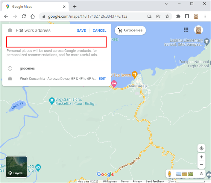 1650610143 825 Como cambiar la ubicacion del trabajo en Google Maps