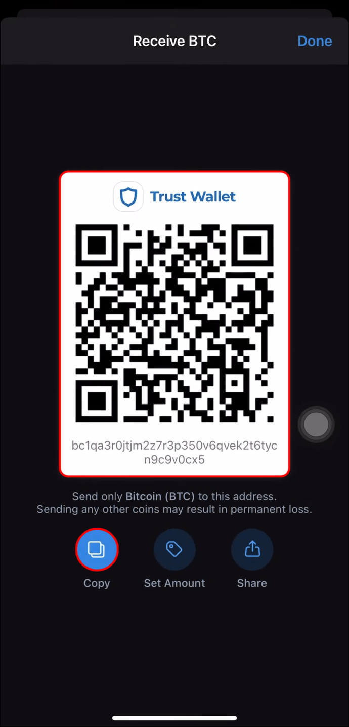 1650724535 719 Como encontrar la direccion de su billetera en Trust Wallet