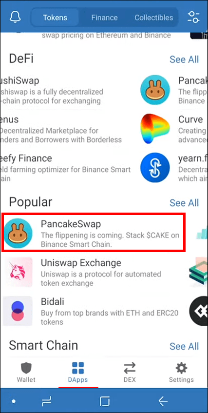 1650724927 609 Pancake Swap No se encontro ningun proveedor ¿que significa