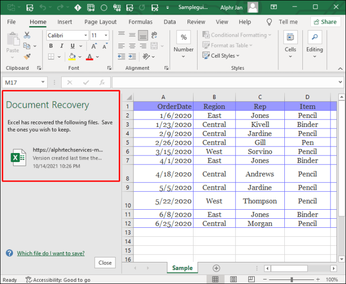1650754020 662 Como recuperar un archivo de Excel no guardado