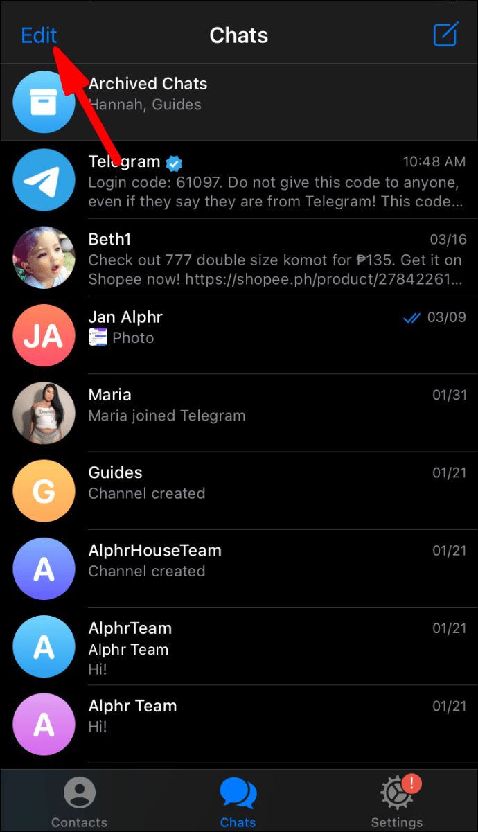 1650917607 795 Como ocultar un chat en Telegram sin eliminarlo