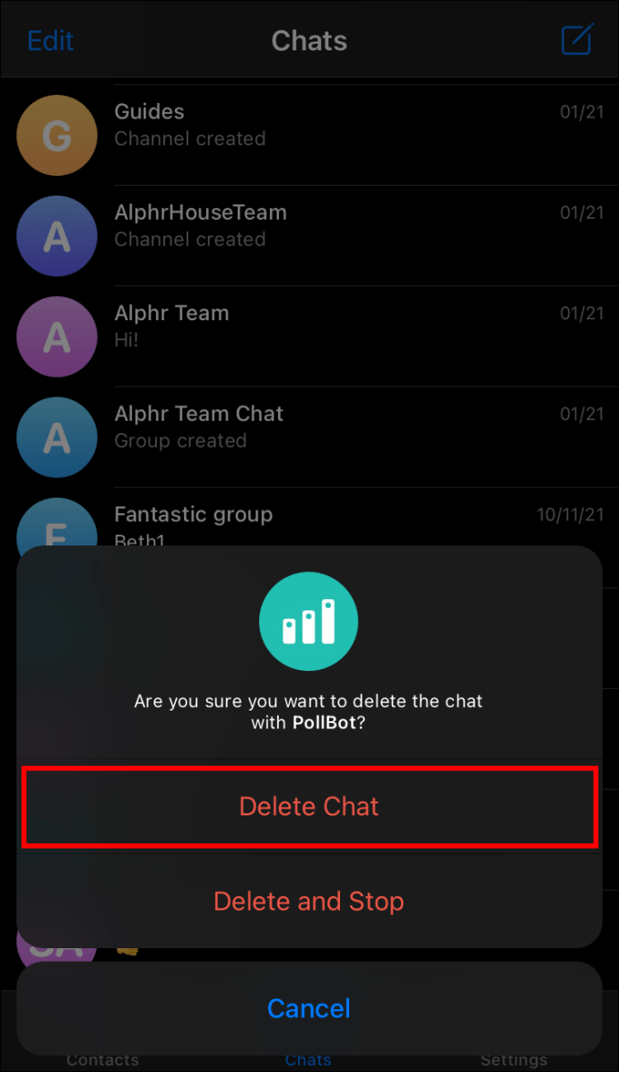 1650917613 686 Como ocultar un chat en Telegram sin eliminarlo