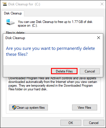 1650919287 670 Como liberar espacio en la unidad C en Windows 10