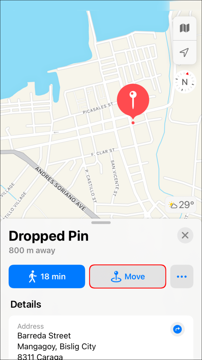 1650975788 485 Como soltar o quitar un pin en Apple Maps