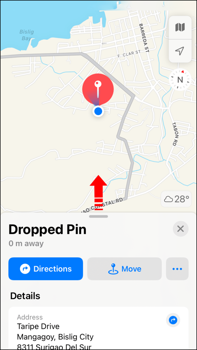 1650975789 437 Como soltar o quitar un pin en Apple Maps