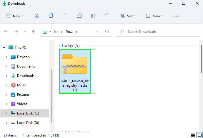 1651167395 597 Como hacer la barra de tareas mas pequena en Windows
