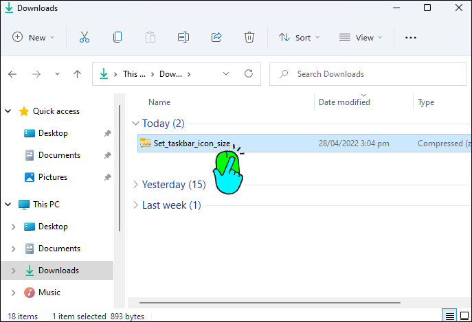1651167395 720 Como hacer la barra de tareas mas pequena en Windows