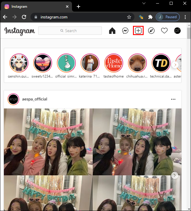 1651257266 967 Como publicar en Instagram desde Chrome Photos Videos Stories
