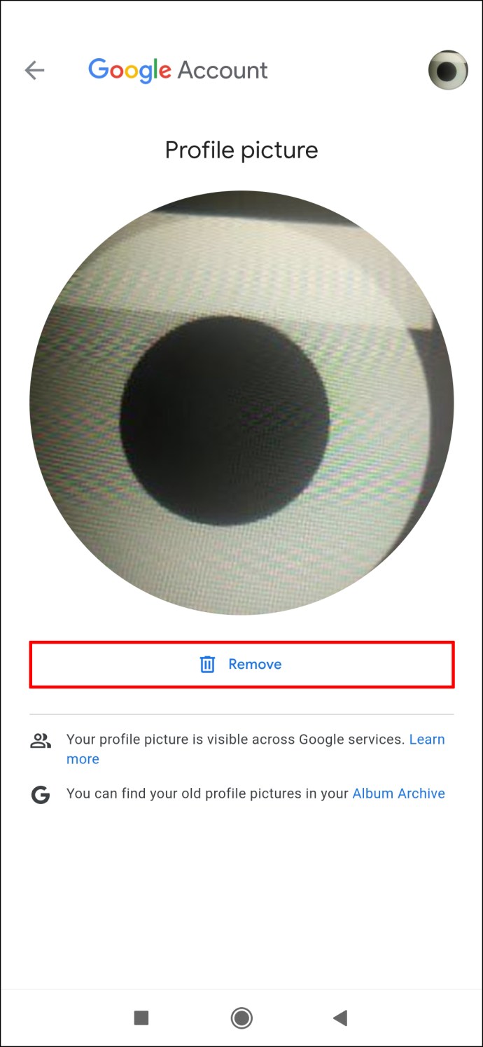 1651322565 528 Como eliminar una imagen de perfil de Google