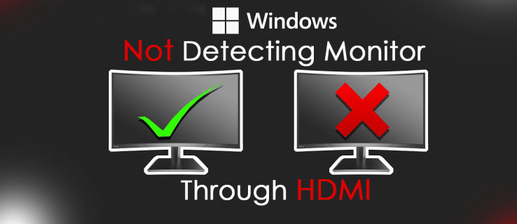 Soluciones sugeridas cuando Windows no detecta un monitor a través de HDMI