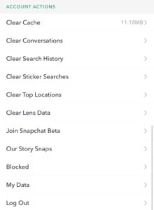 Como hacer una captura de pantalla en Snapchat sin que