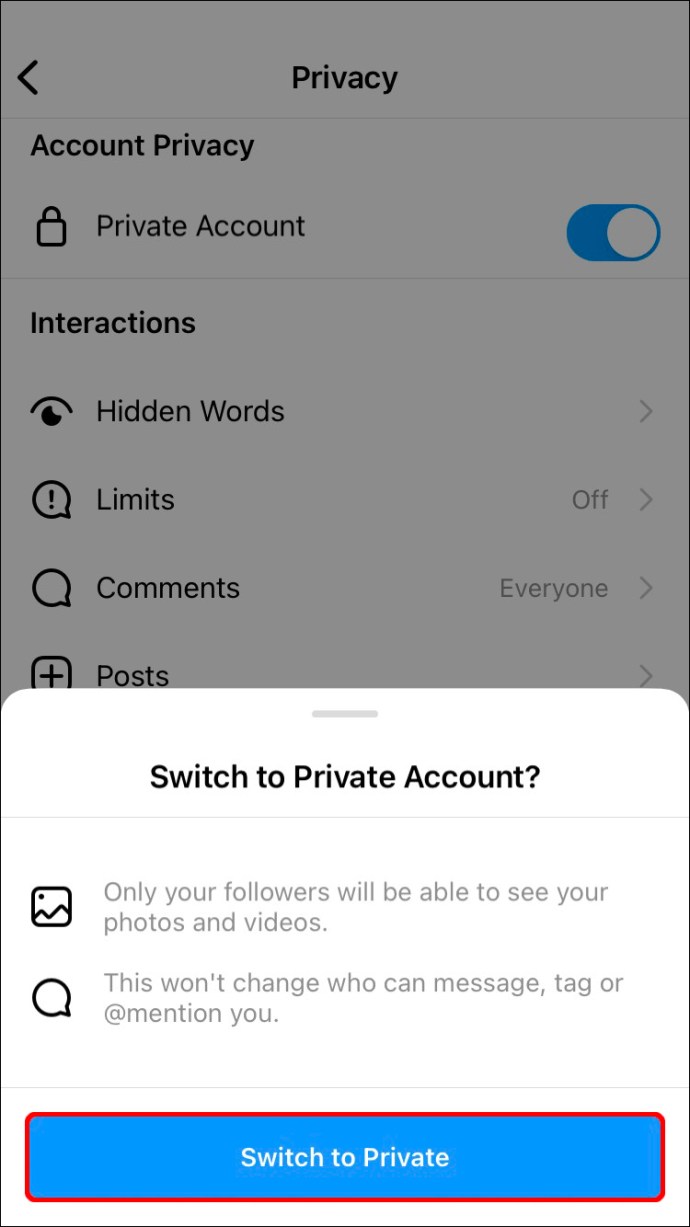 1651376941 174 Como hacer que una cuenta de Instagram sea privada