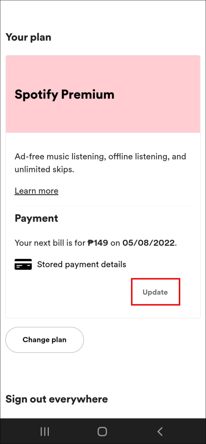 1651844994 599 Como cambiar el metodo de pago en Spotify
