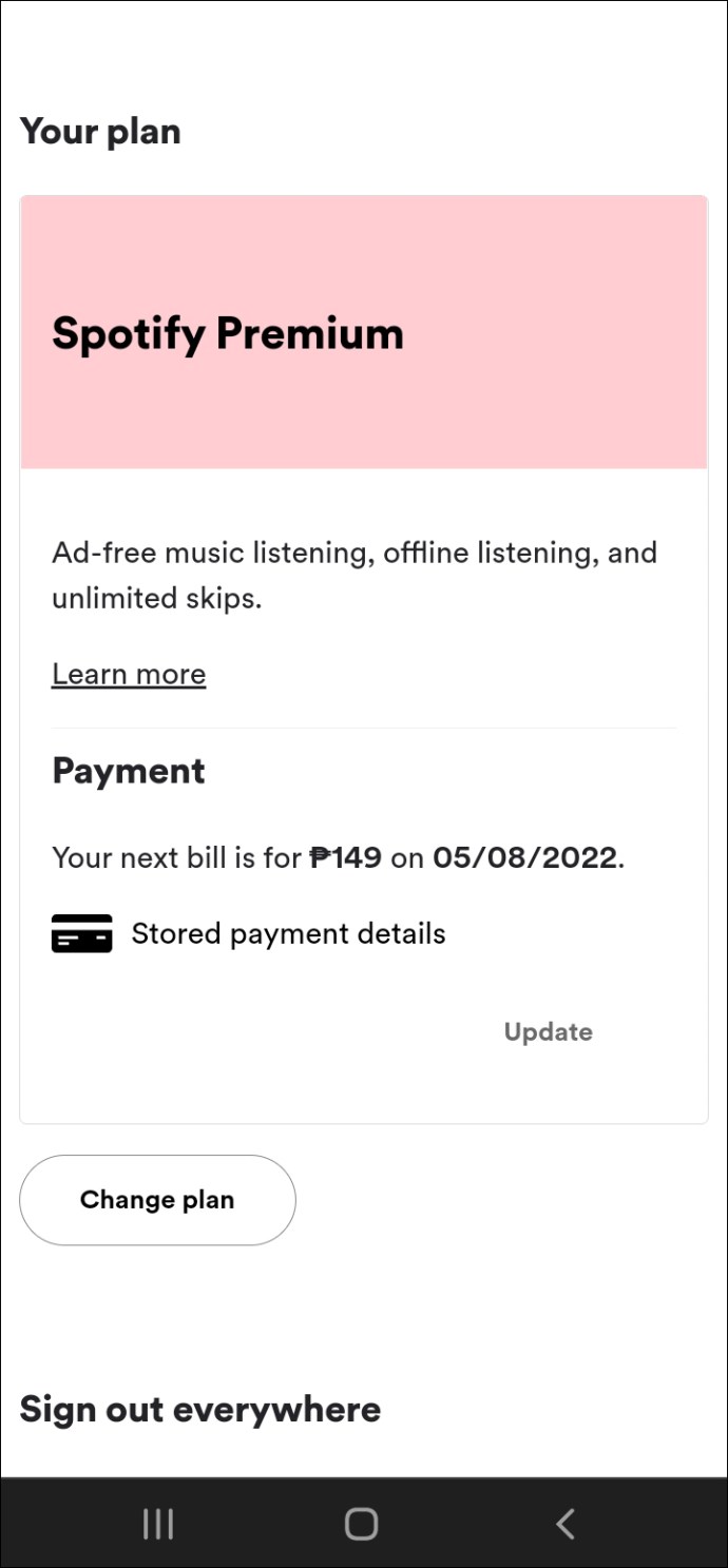 1651844994 779 Como cambiar el metodo de pago en Spotify