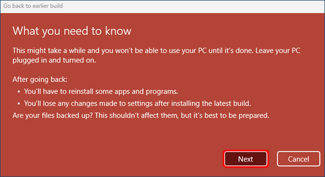1651872203 805 Como hacer Downgrade a Windows 10 desde Windows 11