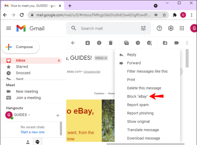 1652208321 76 Como bloquear una direccion de correo electronico en Gmail