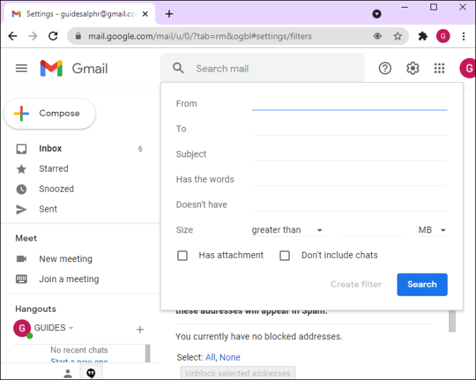 1652208323 759 Como bloquear una direccion de correo electronico en Gmail