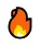 emoji de fuego