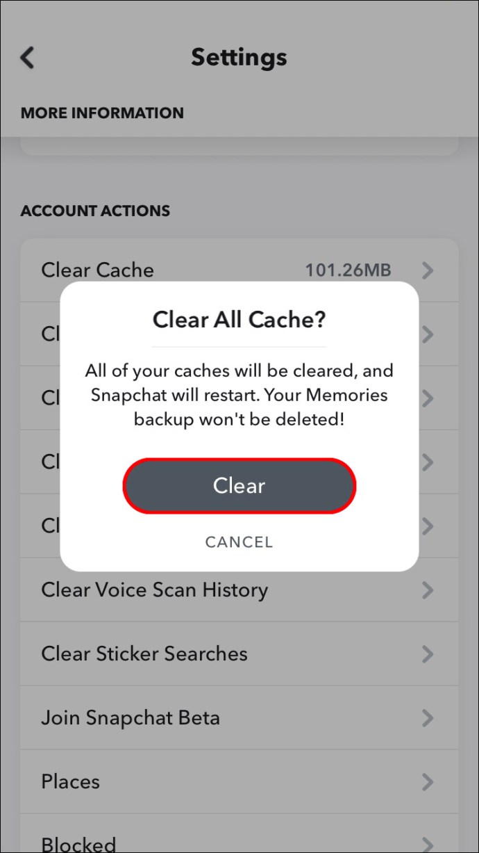 1654019038 791 Como borrar el cache de Snapchat